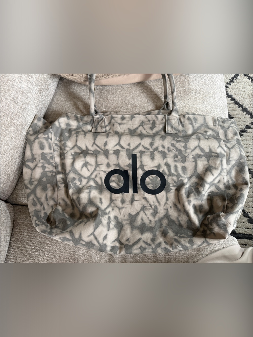 ALO Yoga Large Patterned Tote